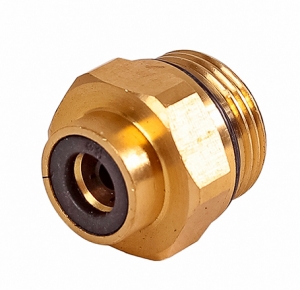 Фитинг (прямой) бронза 12хМ12*1,5 резьба наруж./ CAMOZZI АК4135